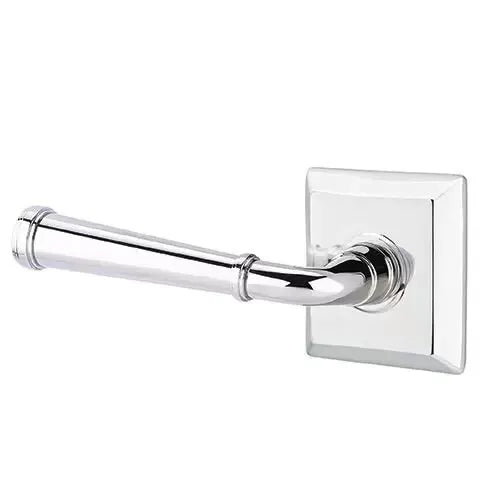Emtek Merrimack Lever with Quincy Rose by Emtek