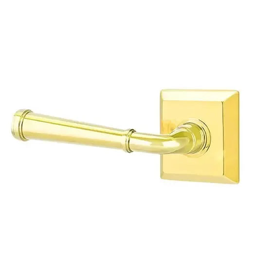 Emtek Merrimack Lever with Quincy Rose by Emtek