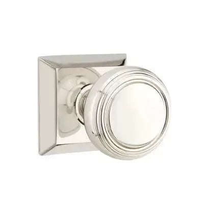 Emtek Norwich Door Knob with Quincy Rose by Emtek