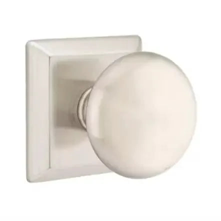 Emtek Providence Door Knob with Quincy Rose by Emtek