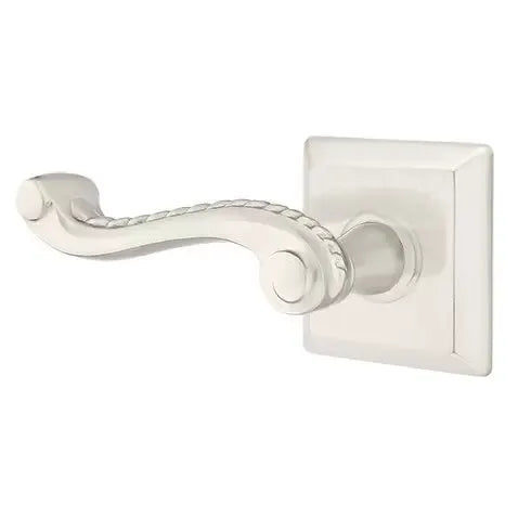 Emtek Rope Lever with Quincy Rose by Emtek