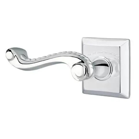 Emtek Rope Lever with Quincy Rose by Emtek