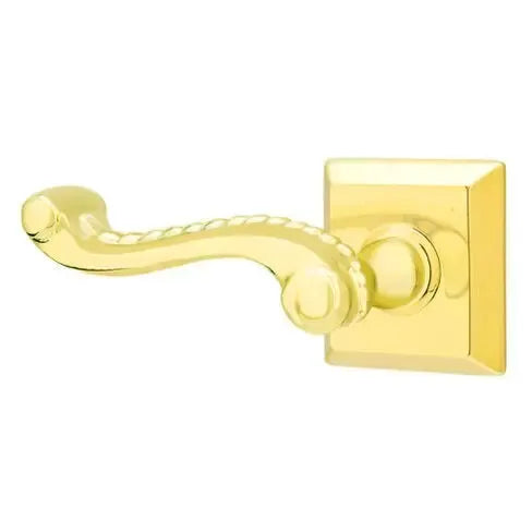 Emtek Rope Lever with Quincy Rose by Emtek