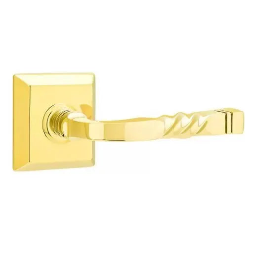 Emtek Sante Fe Lever with Quincy Rose by Emtek