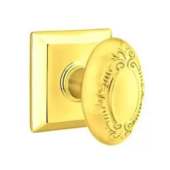 Emtek Victoria Knob with Quincy Rose by Emtek