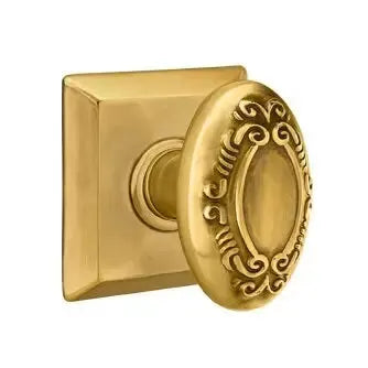 Emtek Victoria Knob with Quincy Rose by Emtek