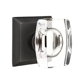 Emtek Windsor Door Knob with Quincy Rose by Emtek