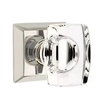 Emtek Windsor Door Knob with Quincy Rose by Emtek