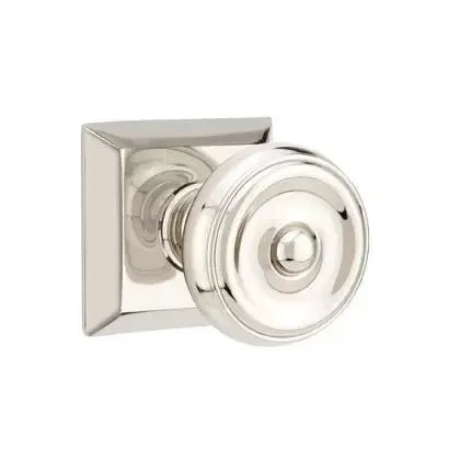 Emtek Waverly Door Knob with Quincy Rose by Emtek