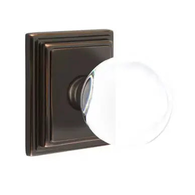 Emtek Bristol Door Knob with Wilshire Rose by Emtek