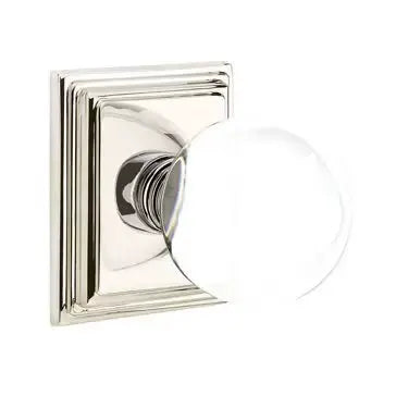 Emtek Bristol Door Knob with Wilshire Rose by Emtek