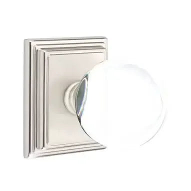 Emtek Bristol Door Knob with Wilshire Rose by Emtek