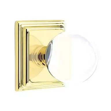 Emtek Bristol Door Knob with Wilshire Rose by Emtek