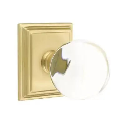 Emtek Bristol Door Knob with Wilshire Rose by Emtek