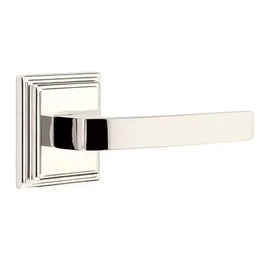 Emtek Breslin Lever with Wilshire Rose by Emtek
