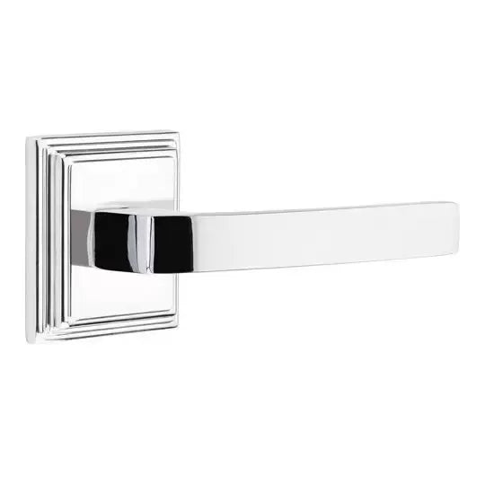 Emtek Breslin Lever with Wilshire Rose by Emtek