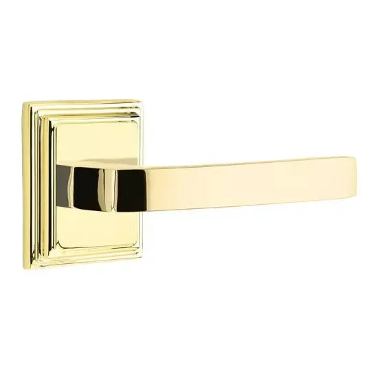 Emtek Breslin Lever with Wilshire Rose by Emtek
