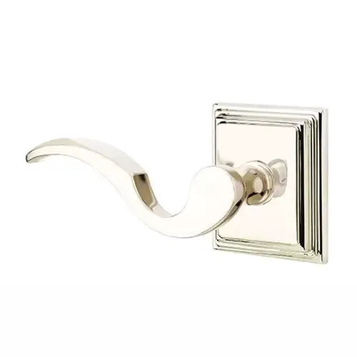 Emtek Cortina Door Lever with Wilshire Rose by Emtek
