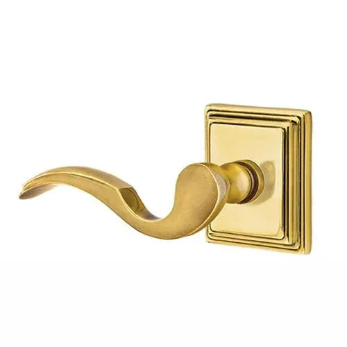 Emtek Cortina Door Lever with Wilshire Rose by Emtek
