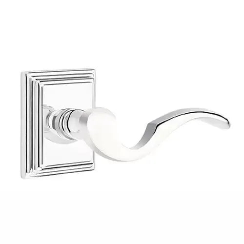 Emtek Cortina Door Lever with Wilshire Rose by Emtek