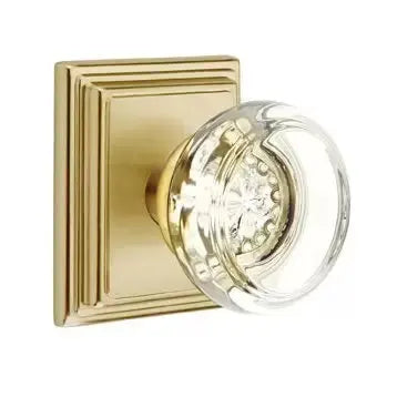 Emtek Georgetown Door Knob with Wilshire Rose by Emtek