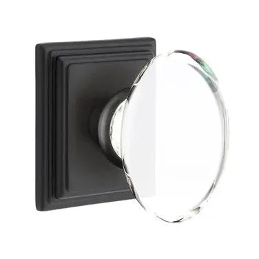 Emtek Hampton Door Knob with Wilshire Rose by Emtek