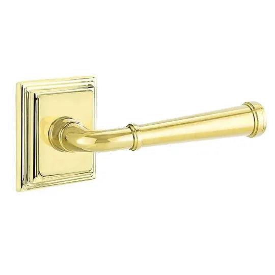 Emtek Merrimack Lever with Wilshire Rose by Emtek