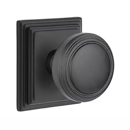 Emtek Norwich Door Knob with Wilshire Rose by Emtek