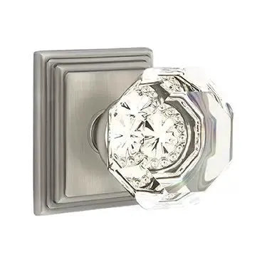 Emtek Old Town Door Knob with Wilshire Rose by Emtek