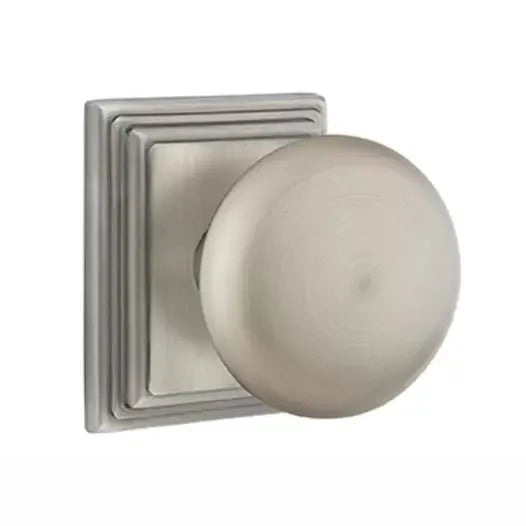Emtek Providence Door Knob with Wilshire Rose by Emtek