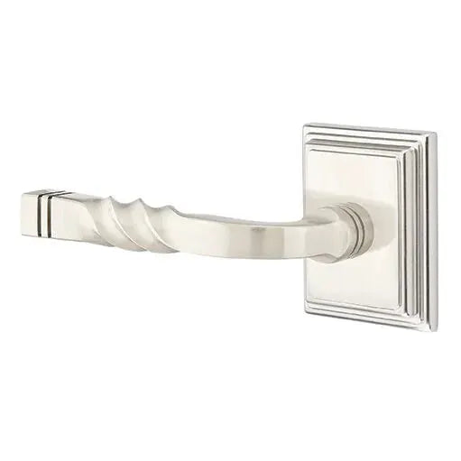Emtek Sante Fe Lever with Wilshire Rose by Emtek