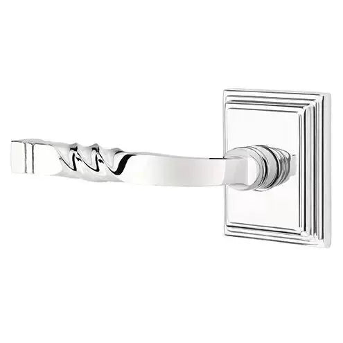 Emtek Sante Fe Lever with Wilshire Rose by Emtek