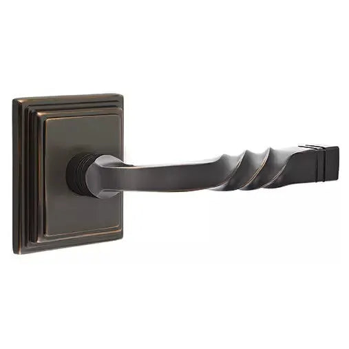 Emtek Sante Fe Lever with Wilshire Rose by Emtek