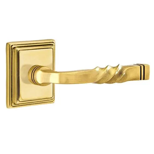 Emtek Sante Fe Lever with Wilshire Rose by Emtek