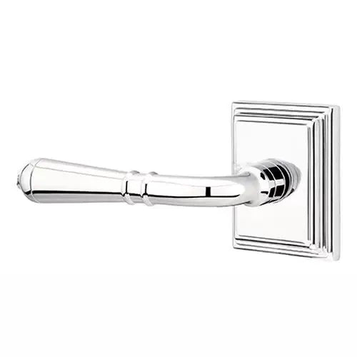 Emtek Turino Door Lever with Wilshire Rose by Emtek