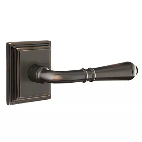 Emtek Turino Door Lever with Wilshire Rose by Emtek