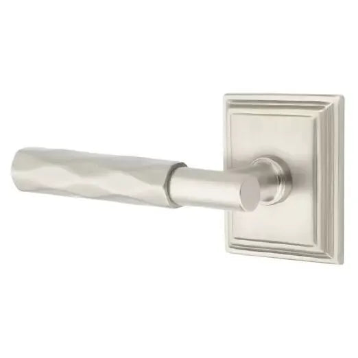 Emtek Tribeca Lever with T-Bar Stem and Wilshire Rose by Emtek