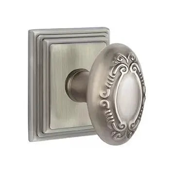 Emtek Victoria Knob with Wilshire Rose by Emtek