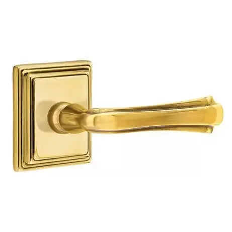 Emtek Wembley Lever with Wilshire Rose by Emtek