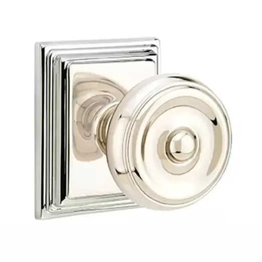 Emtek Waverly Door Knob with Wilshire Rose by Emtek