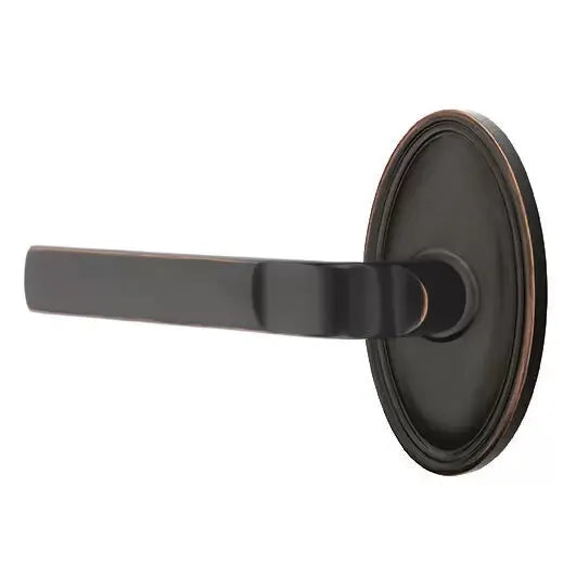 Emtek Aston Lever with Oval Rose by Emtek