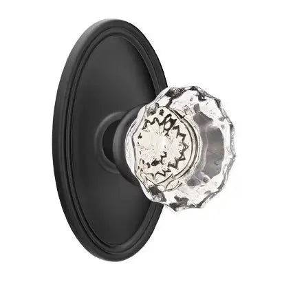 Emtek Astoria Door Knob with Oval Rose by Emtek