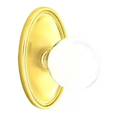 Emtek Bristol Door Knob with Oval Rose by Emtek