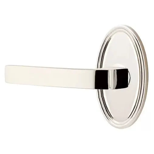 Emtek Breslin Lever with Oval Rose by Emtek