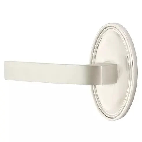 Emtek Breslin Lever with Oval Rose by Emtek