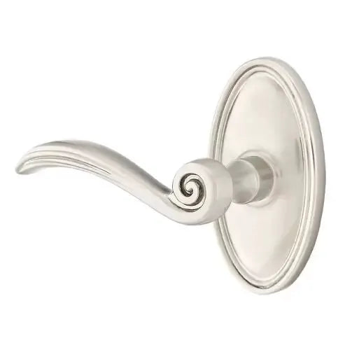 Emtek Elan Lever with Oval Rose by Emtek