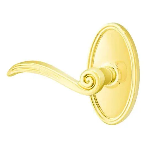 Emtek Elan Lever with Oval Rose by Emtek
