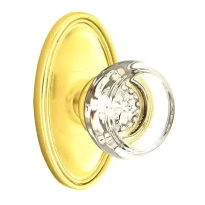 Emtek Georgetown Door Knob with Oval Rose by Emtek
