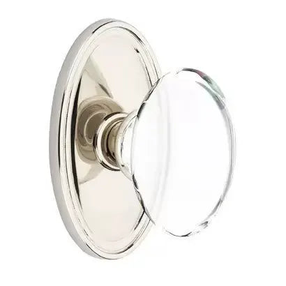 Emtek Hampton Door Knob with Oval Rose by Emtek