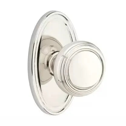 Emtek Norwich Door Knob with Oval Rose by Emtek